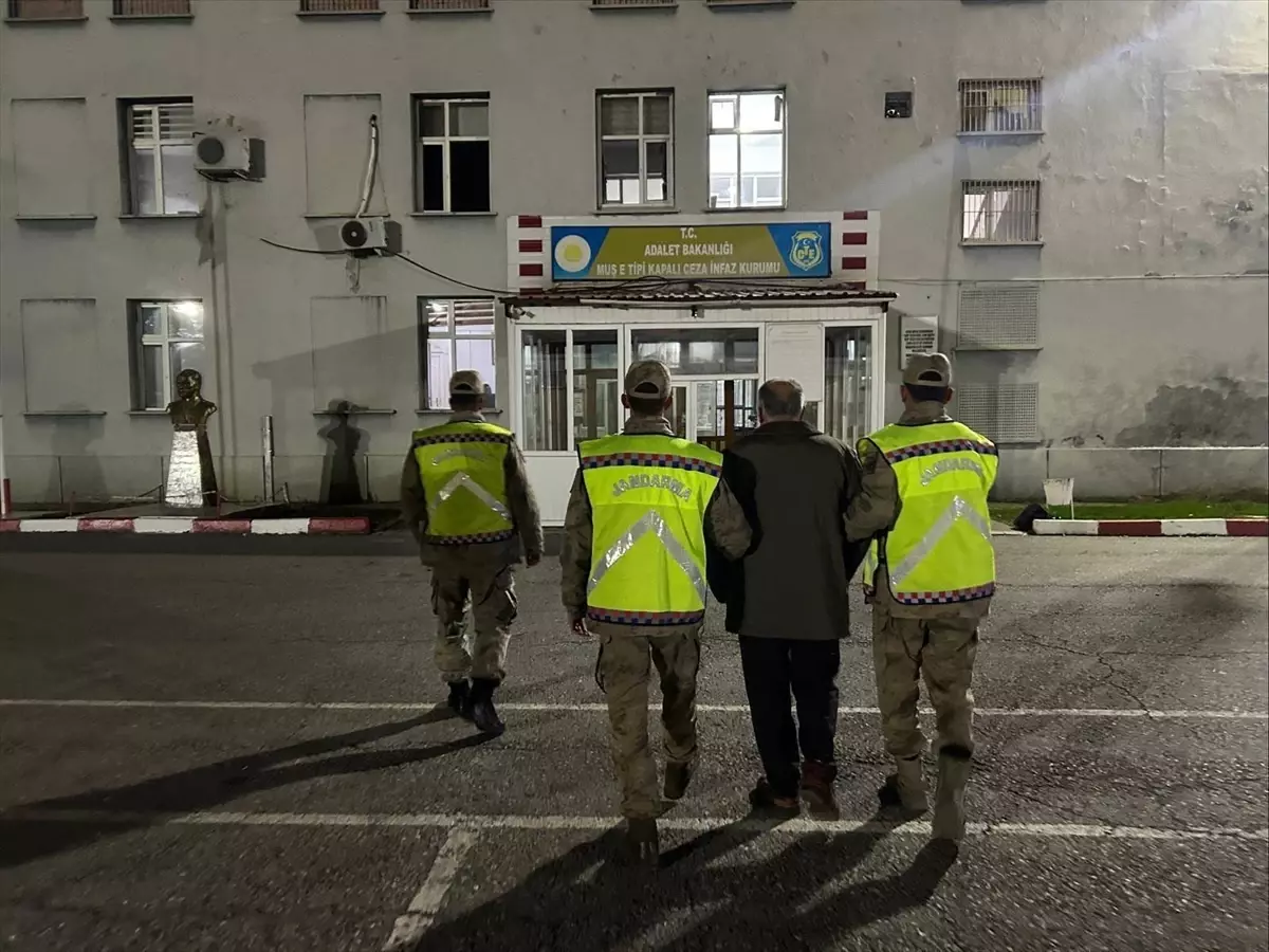 Firari Hükümlü Muş\'ta Yakalandı