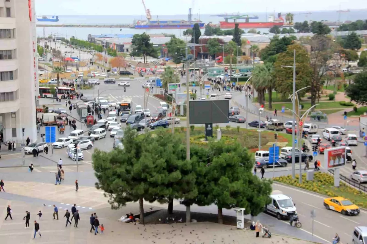 Samsun\'da Araç Sayısı 532 Bin 670