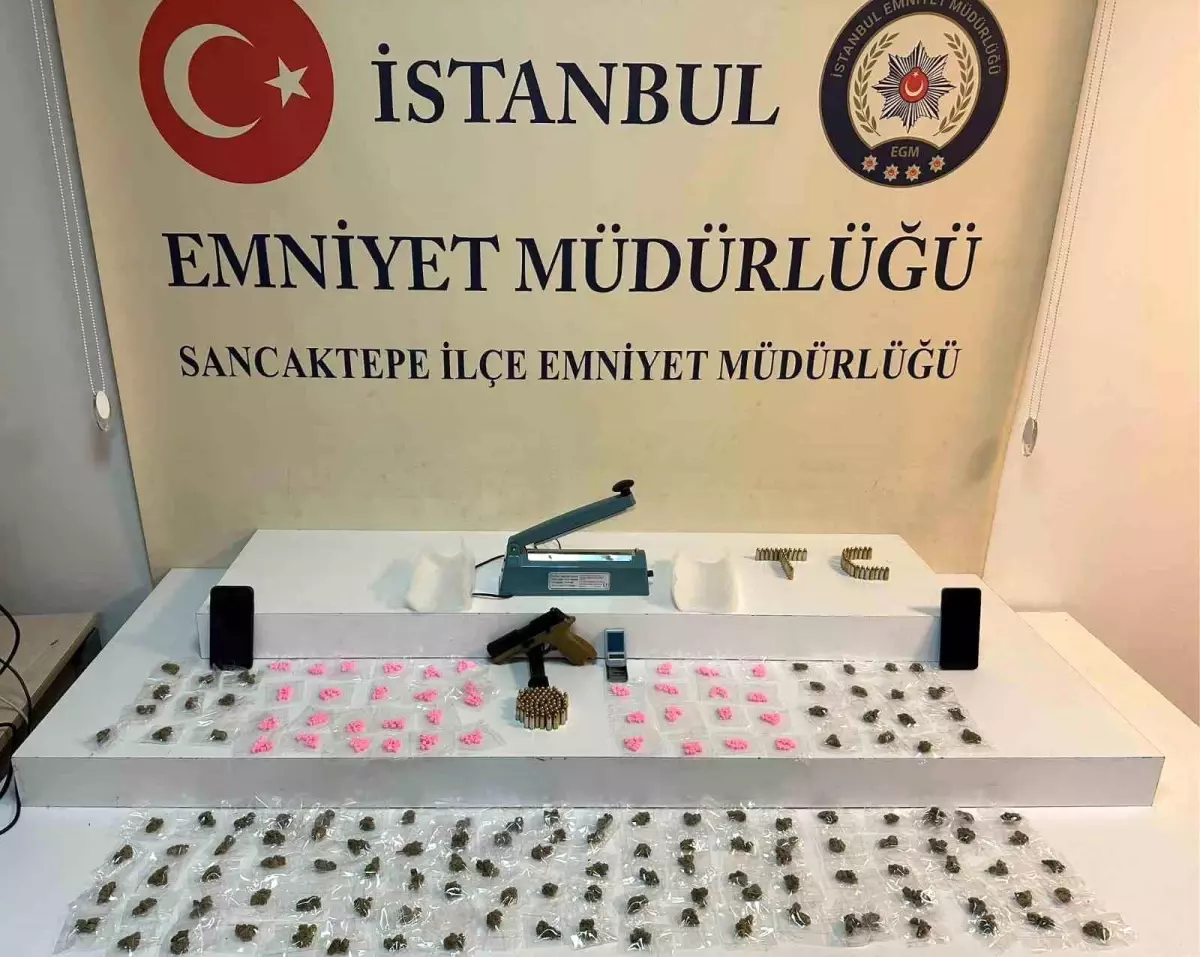 Sancaktepe\'de Uyuşturucu Operasyonu: 2 Tutuklama