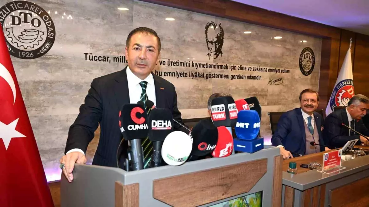 Hisarcıklıoğlu\'ndan Denizli\'ye Destek Ziyareti