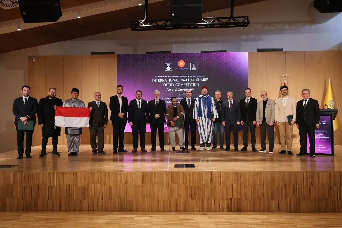 Uluslararası Naat-ı Şerif Yarışması Sonuçlandı