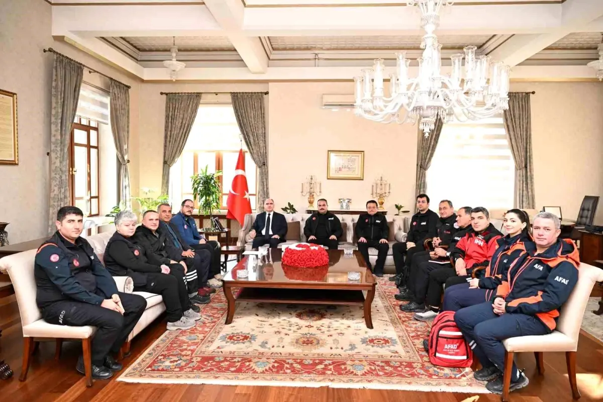 Manisa\'da Afet Risk Azaltma Planı Toplantısı