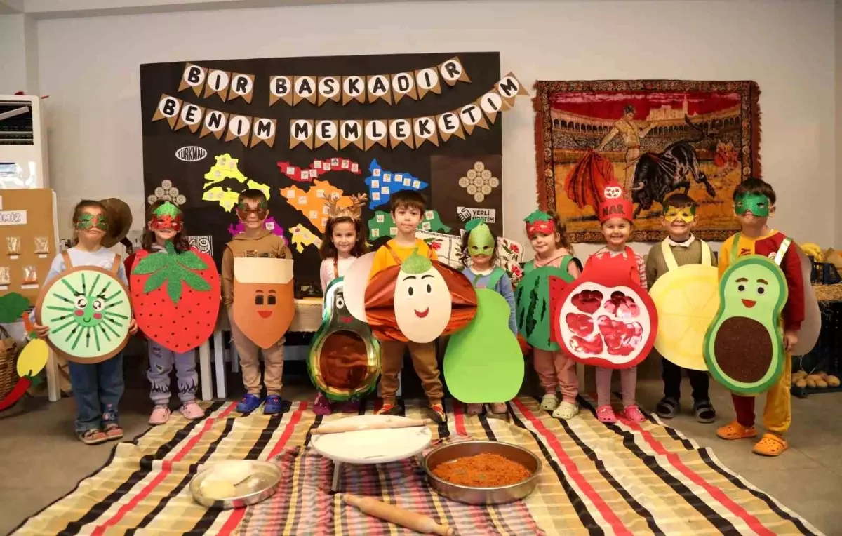 Yüreğir Belediyesi kreşlerinde Yerli Malı Haftası kutlandı