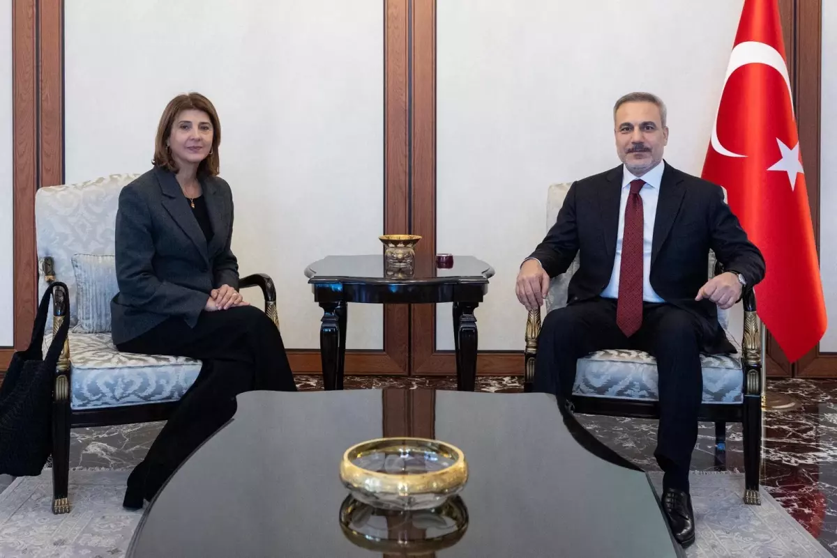 Hakan Fidan, BM Temsilcisi ile Görüştü