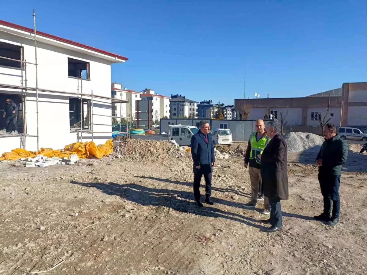 Huzurevi ve Engelsiz Yaşam Merkezi İnşaatı İncelendi