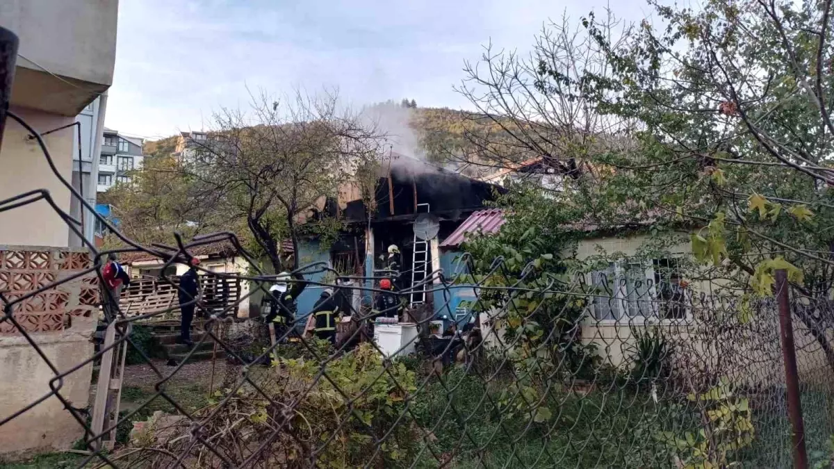 Kocaeli'de Çakmak Yangını: Yaşlı Kadın Yaralandı