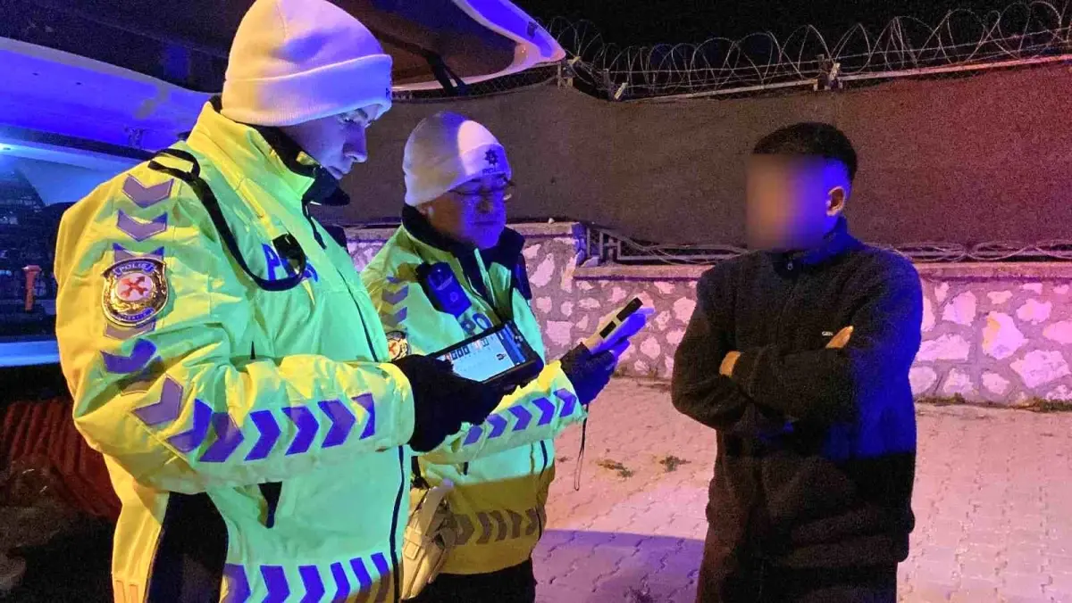 Burdur\'da Aday Sürücüye Alkolden Ceza