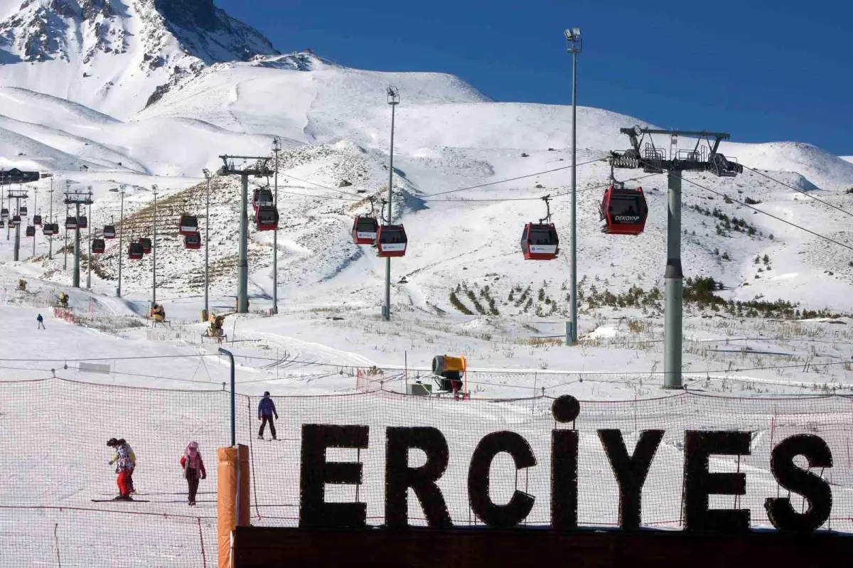 Erciyes Kayak Sezonu Açıldı