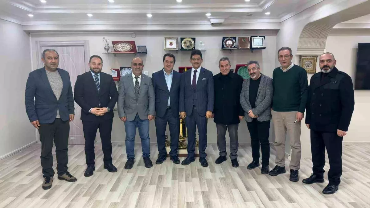 Gazetecilerden ETB\'ye Ziyaret