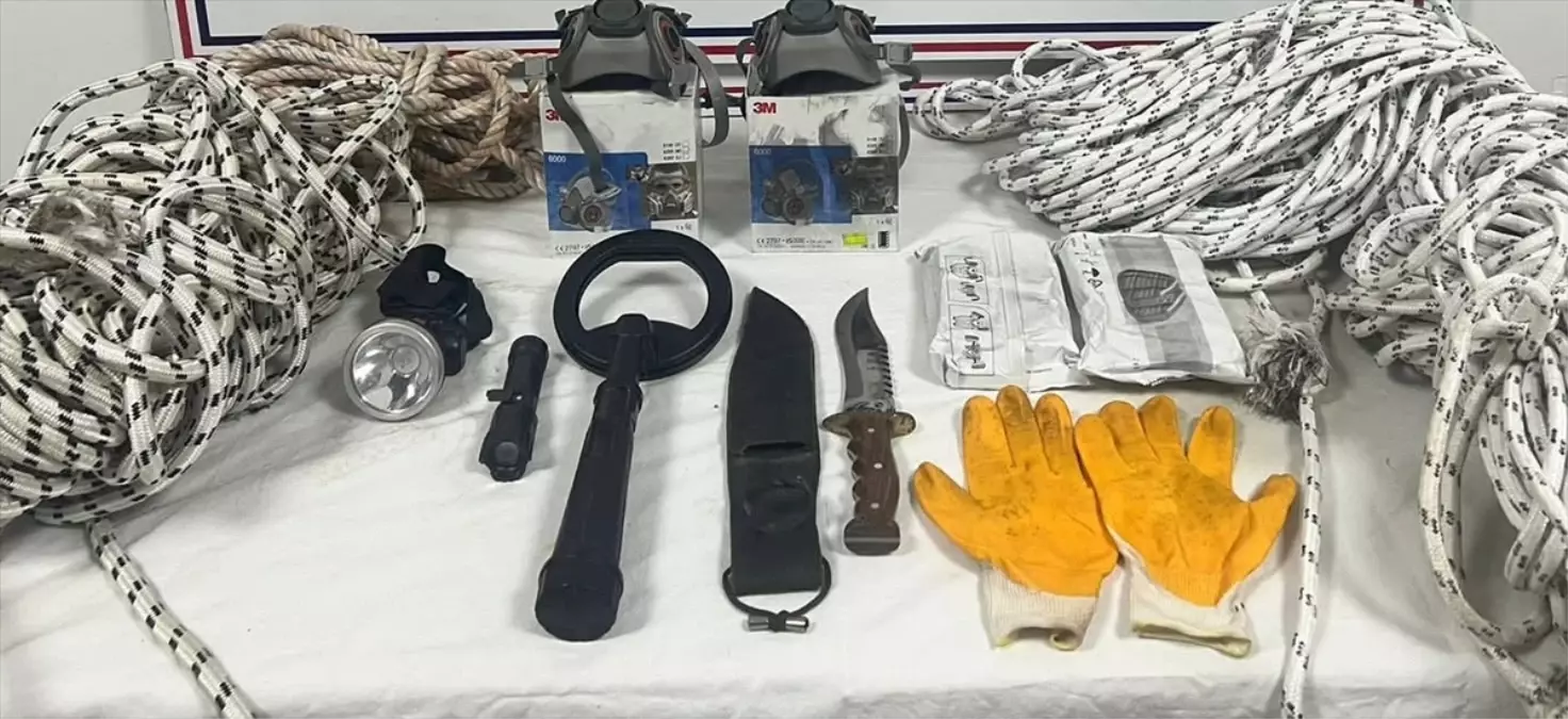 Güdül\'de Kaçak Kazı Operasyonu: 6 Gözaltı