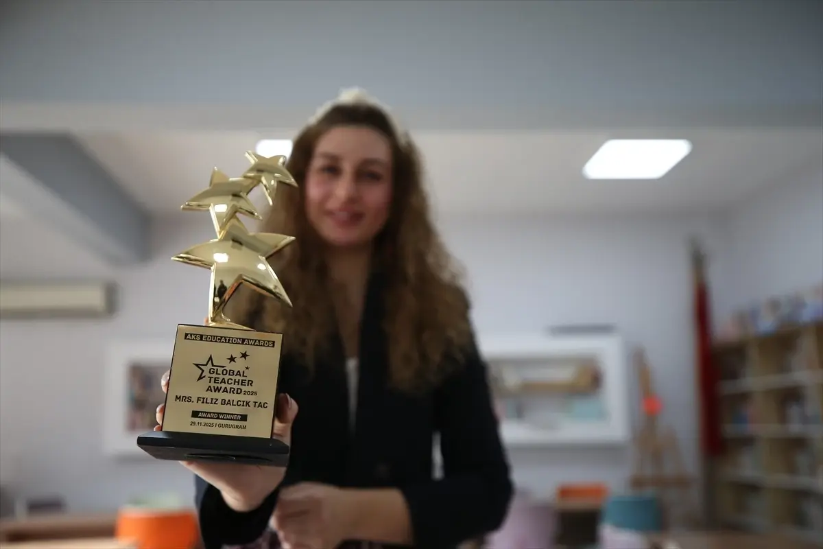 Öğretmen Taç İki Uluslararası Ödül Kazandı