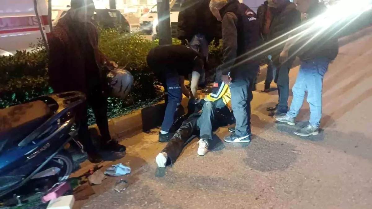 Antalya\'da Motosikletli Kaza: İkinci Kaza Şoku