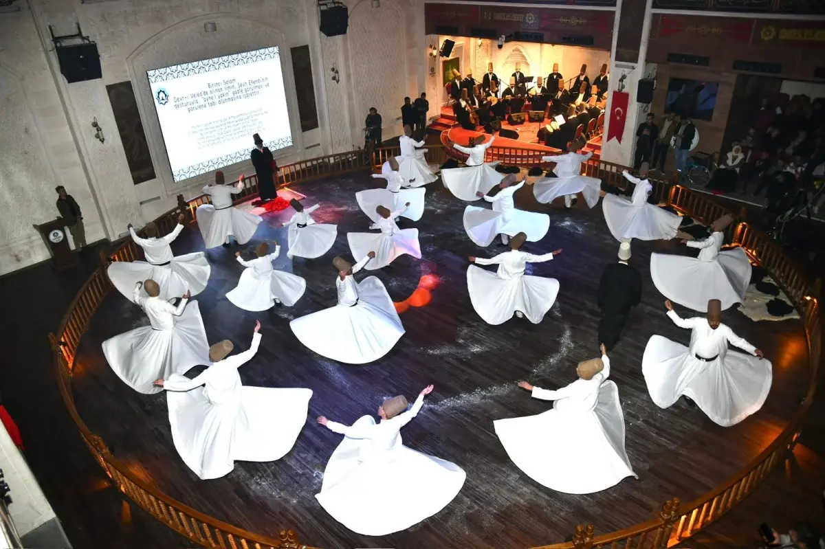 Şanlıurfa\'da maneviyat dolu gece: Mevlana, vefatının 752. yılında anıldı