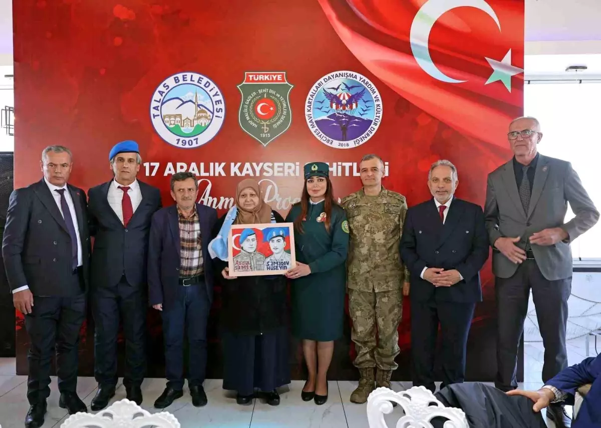 Şehitler hatırasına anlamlı buluşma: Başkan Yalçın\'a teşekkür yağmuru