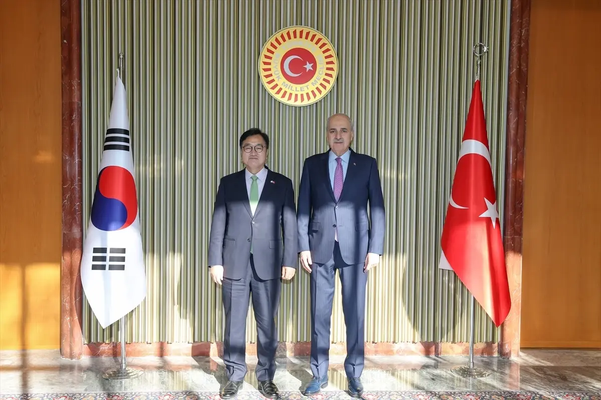 TBMM Başkanı Kurtulmuş, Güney Kore Ulusal Meclisi Başkanı Woo Won-Shik ile Meclis\'te bir araya geldi Açıklaması