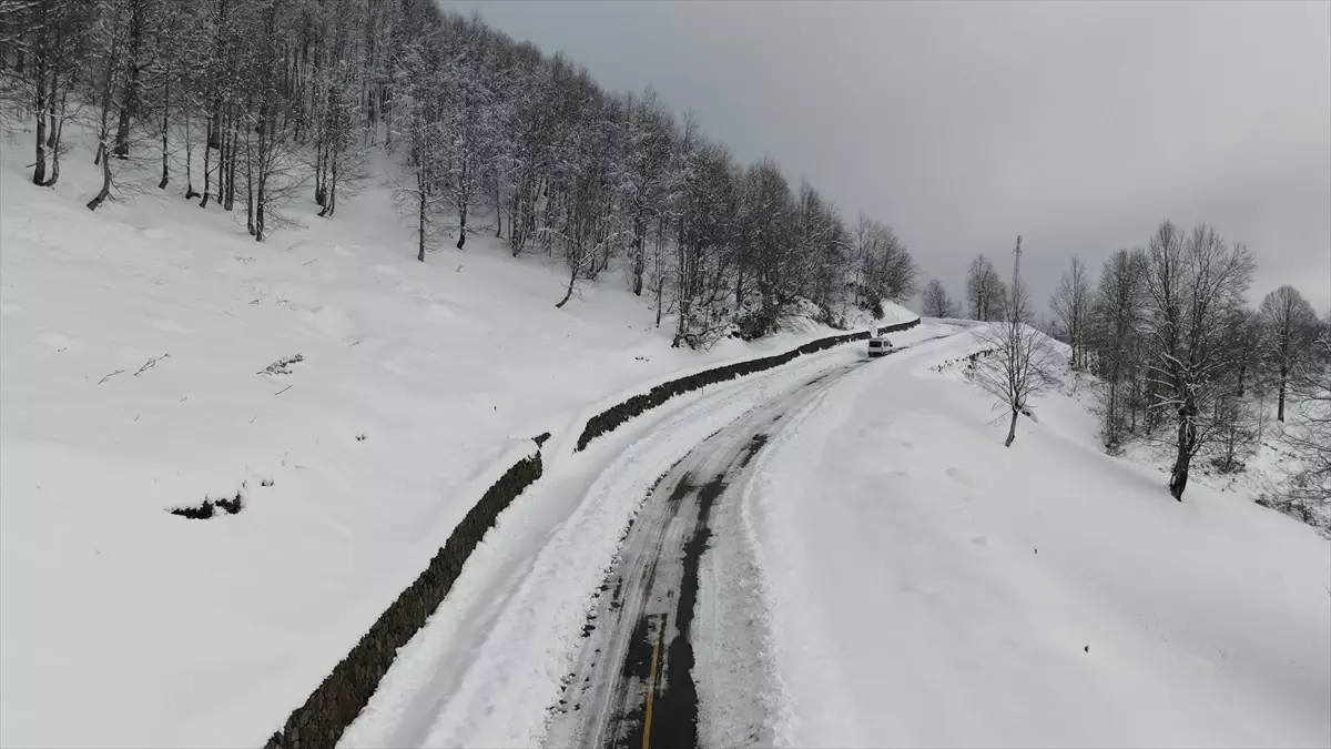 Camili Havzası Beyaza Büründü