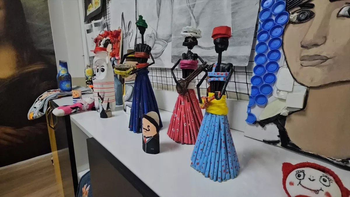 Atıklar Sanat Eserine Dönüşüyor