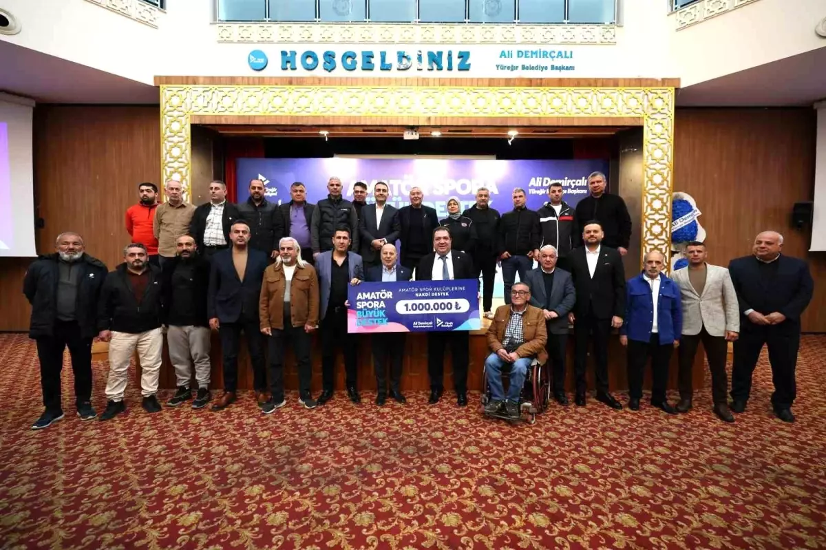 Yüreğir Belediyesinden amatör spora 1 milyon TL\'lik destek