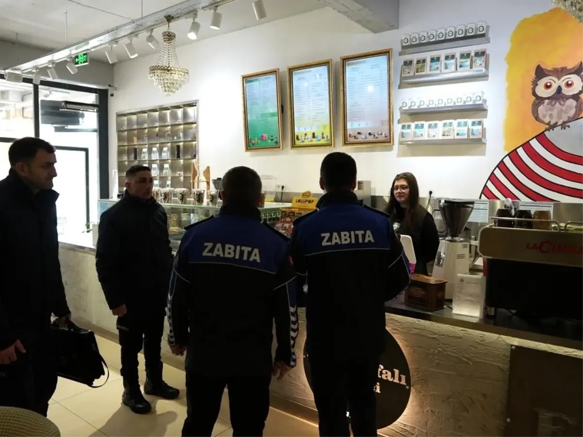 Zabıta ekipleri yılbaşı öncesi tek tek denetledi