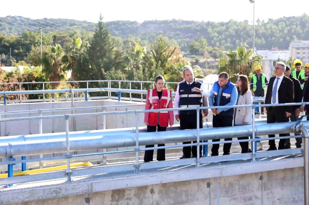 Büşra Özdemir: "Konaklı Atıksu Arıtma Tesisi\'nin Alanya\'ya uzun yıllar güvenle hizmet edecek bir kapasiteye gelecek"