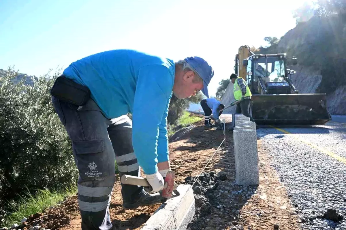 Büyükşehir\'den Aydın genelinde eş zamanlı yol hamlesi