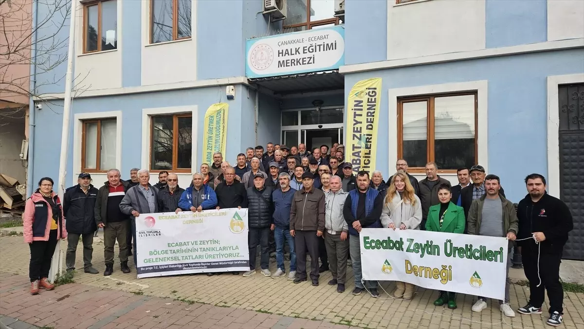 Eceabat\'ta Zeytin Üreticilerine Hijyen Eğitimi