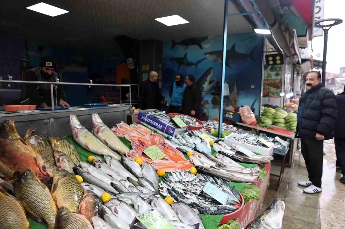 Elazığ\'da Soğuk Havada Balığa Yönelim