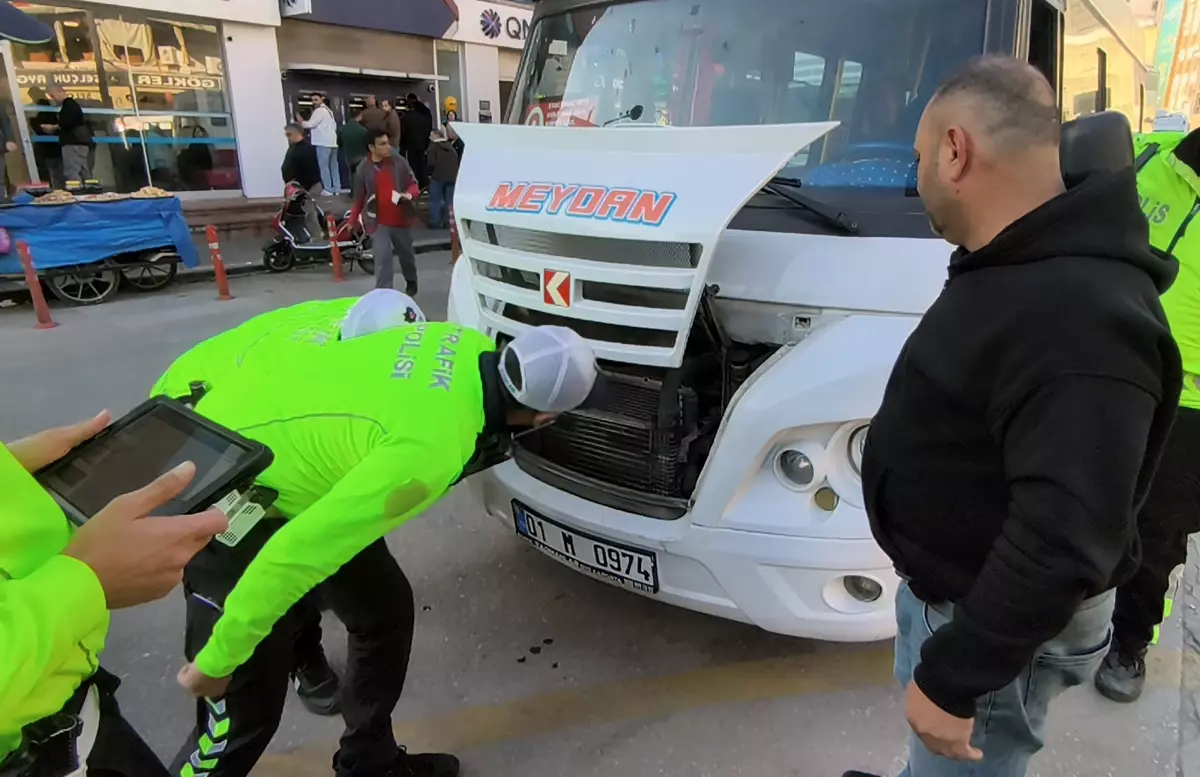 Adana'da 55 Sürücüye Cezada Korona Gerginliği