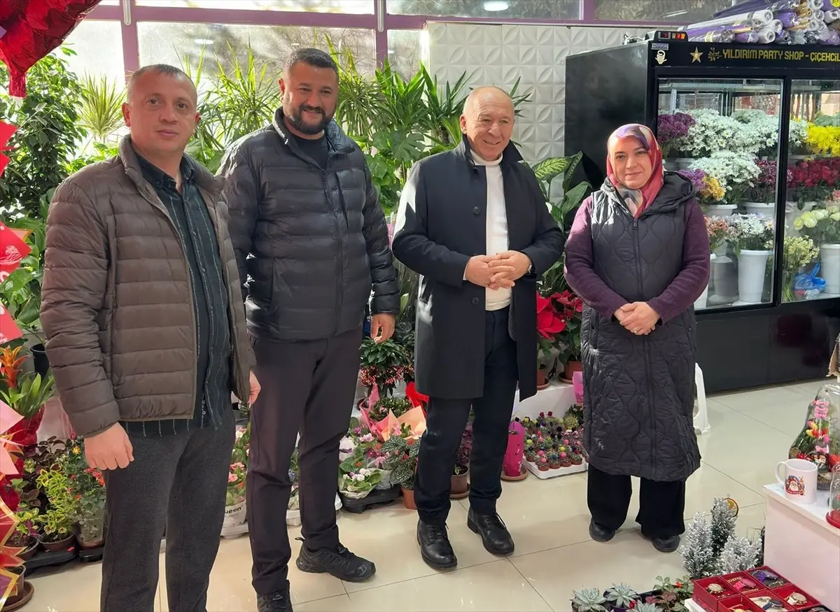 MHP Beypazarı\'ndan Komşu Ziyaretleri