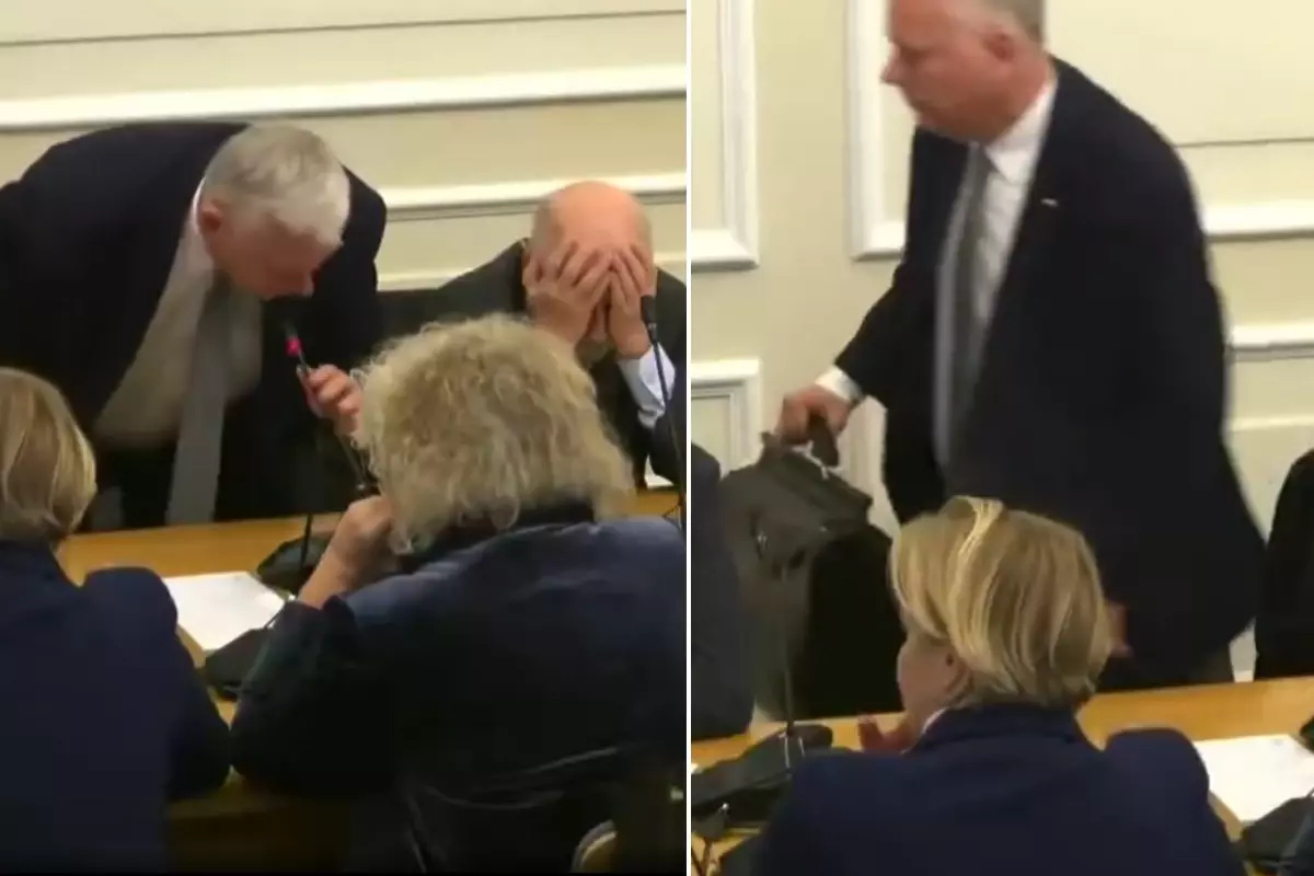 Milletvekili "Hoşça kalın geri zekalılar" diyerek komisyonu terk etti