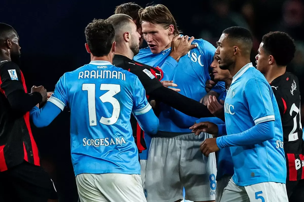 Napoli, Süper Kupa Finaline Yükseldi