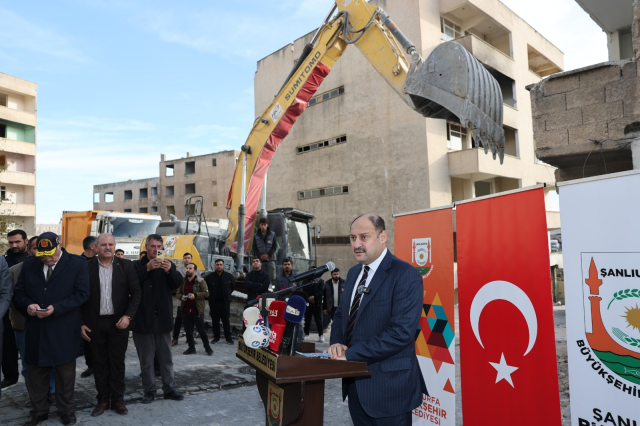 Şanlıurfa'da Büyükşehir Belediyesi Yeşil Dönüşüm Projesi'ni başlattı! 250 bağımsız birim kamulaştırıldı