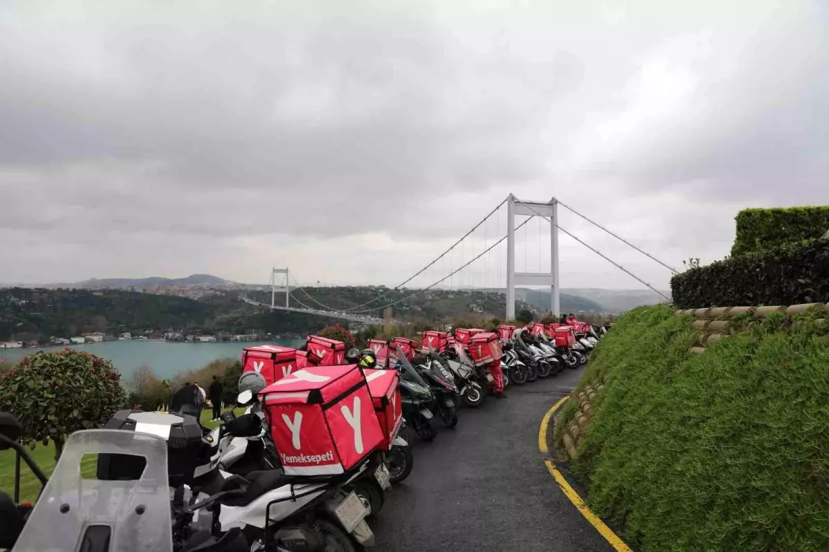 Yemeksepeti Kurye Festivali\'nde 1000 Katılımcı