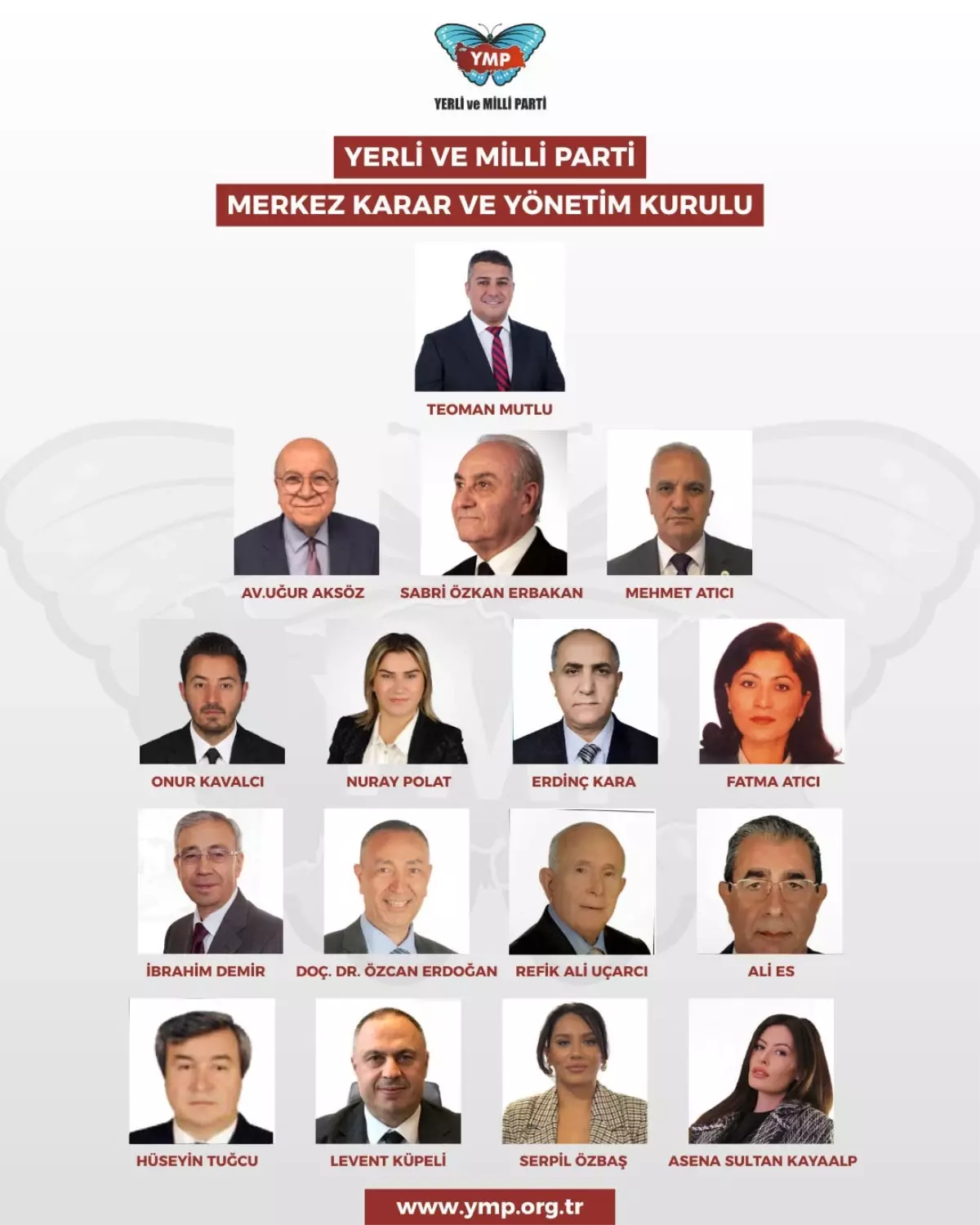 Yerli ve Milli Parti\'nin İlk MYK Toplantısı