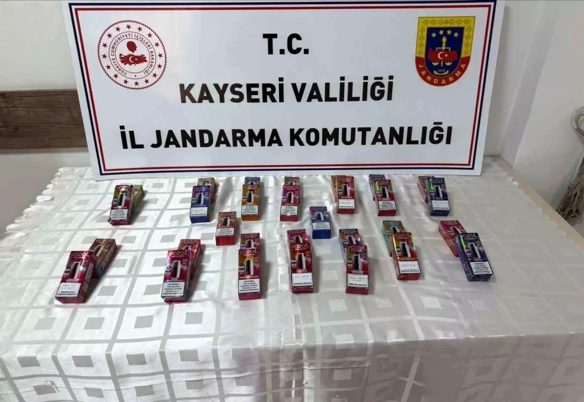 Kayseri\'de 930 Paket Bandrolsüz Sigara Ele Geçirildi