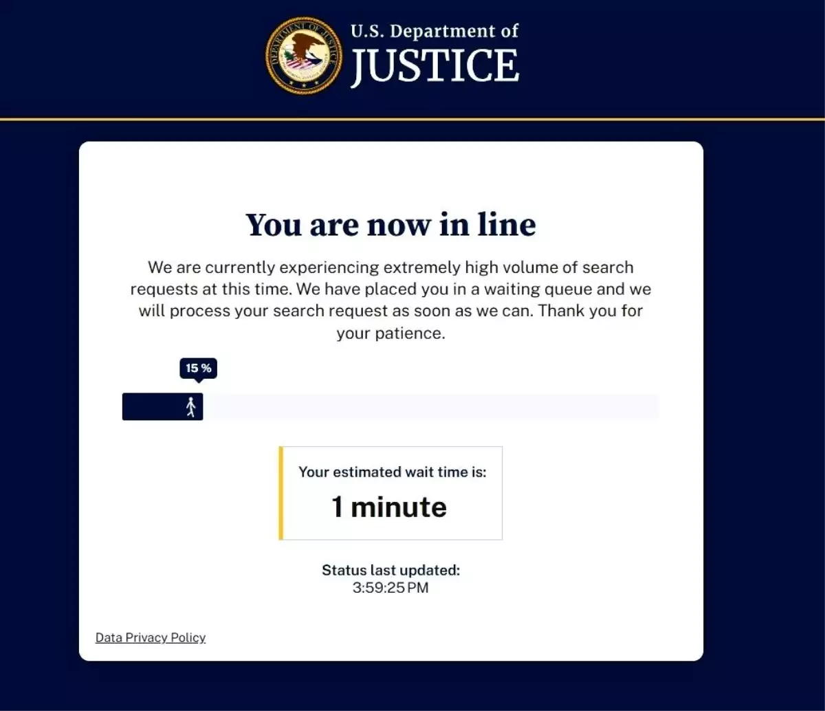 Epstein Belgeleri Yayınlandı