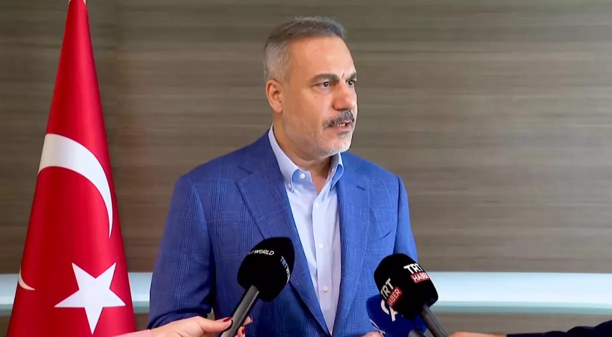 Hakan Fidan\'dan Gazze Açıklamaları