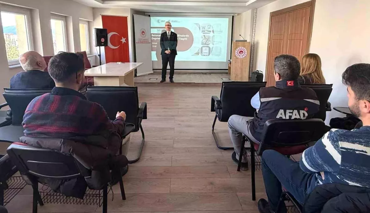 Afet Sonrası Hasar Tespiti Eğitimi Düzenlendi