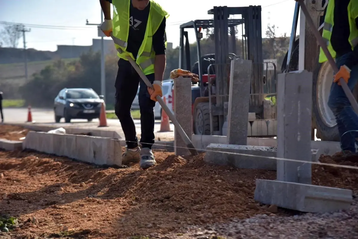 Bilecik\'te yıllardır beklenen kaldırım çalışması tamamlandı