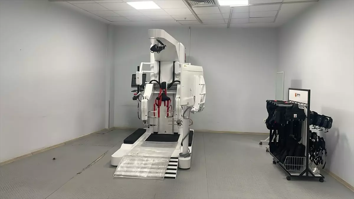 Çorum\'da Robotik Yürüme Rehabilitasyonu Başladı