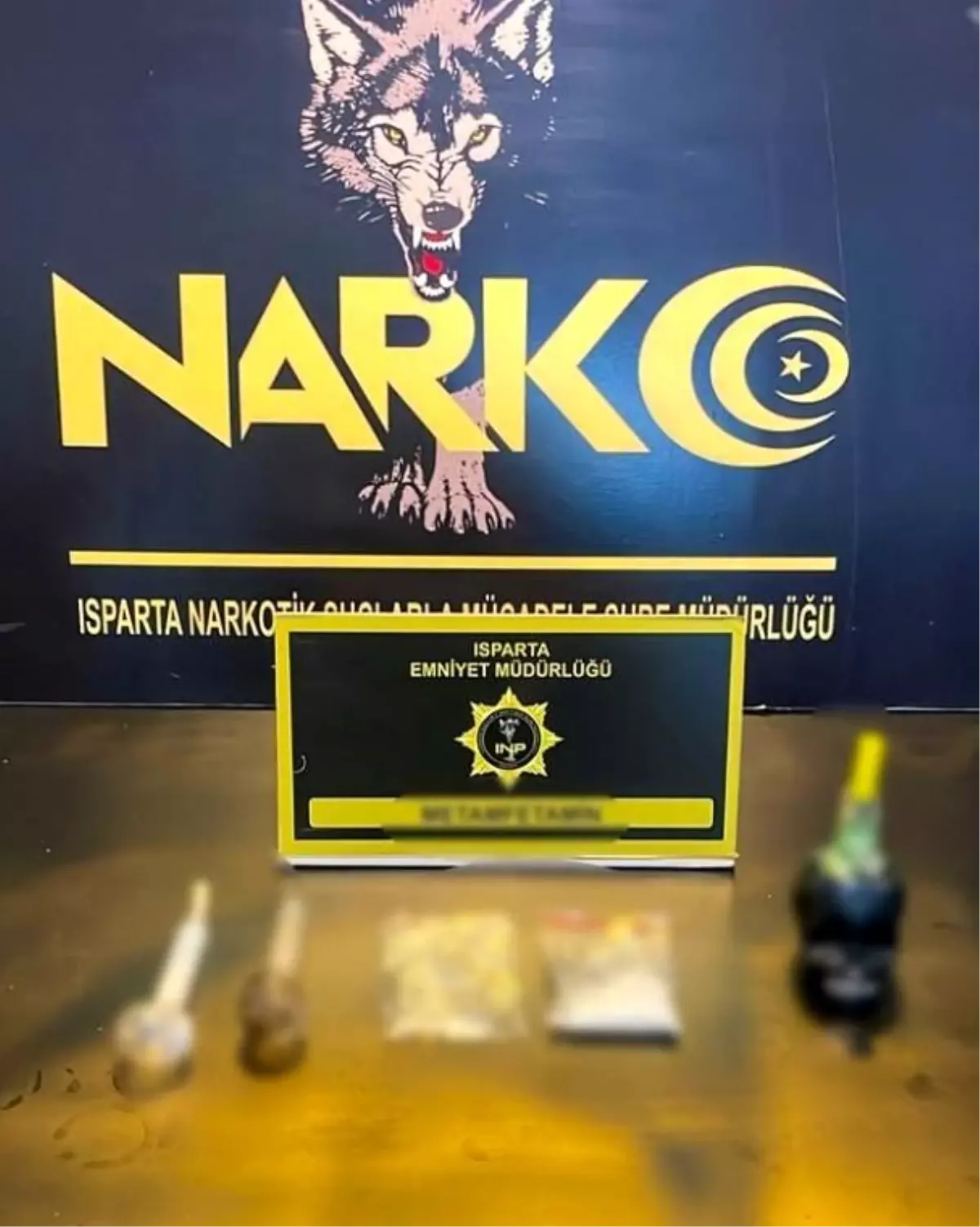 Isparta\'da Uyuşturucu Operasyonu