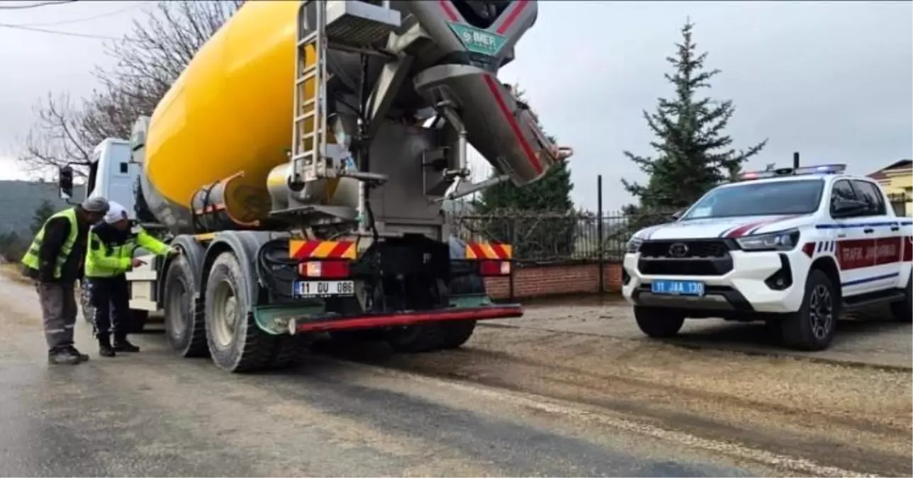 Bilecik\'te Kış Lastiği Denetimi