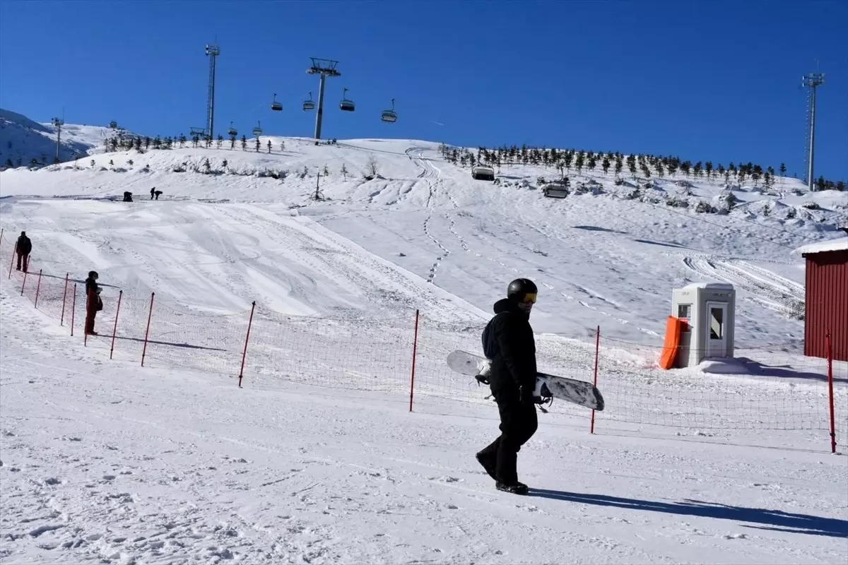 Çambaşı Kayak Merkezi Sezonu Açtı
