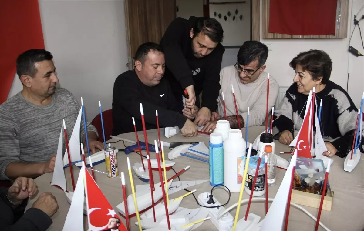 Şehit yakınları ve gaziler Sinop\'ta sanatla sosyalleşiyor