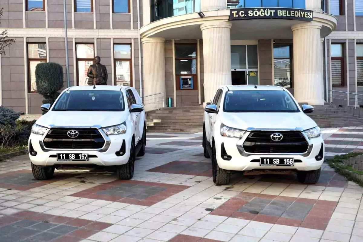 Söğüt Belediyesi araç filosunu güçlendirdi