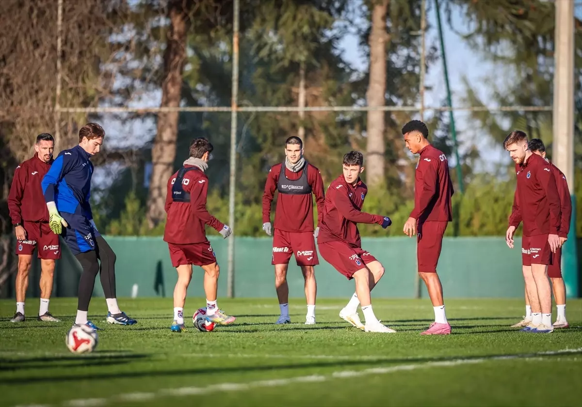 Trabzonspor Gençlerbirliği Maçına Hazırlanıyor