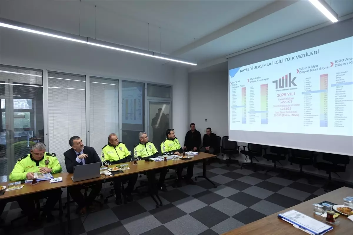 Kayseri\'de Trafik Koordinasyon Toplantısı