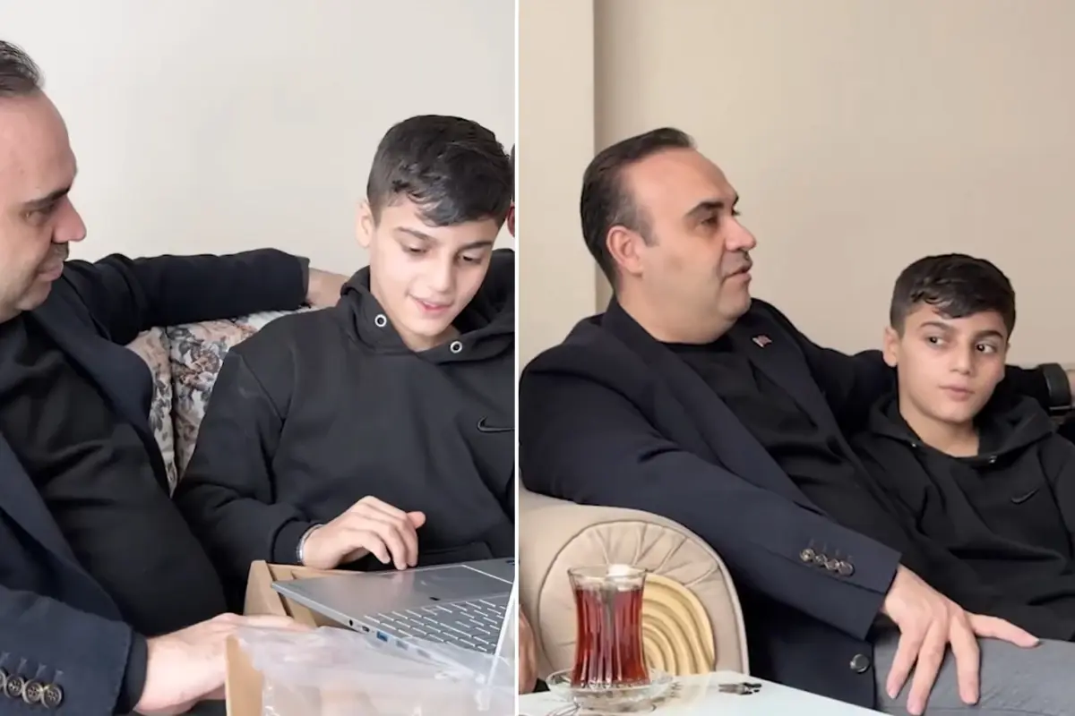 Altın Çantayı Sahibine Ulaştıran Çocuklar Ziyaret Edildi