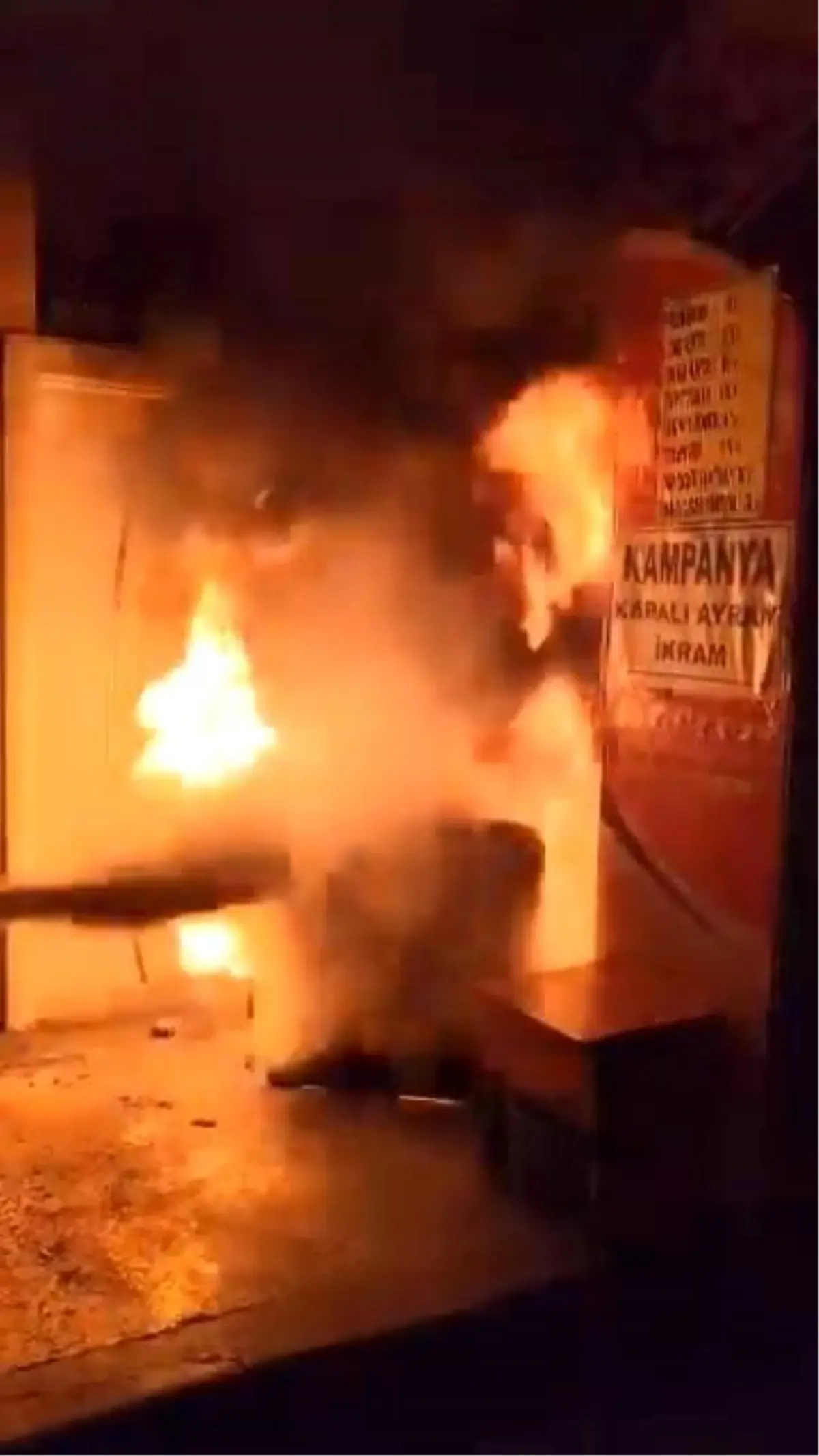 Elazığ\'da Lokanta Yangını Kontrol Altına Alındı