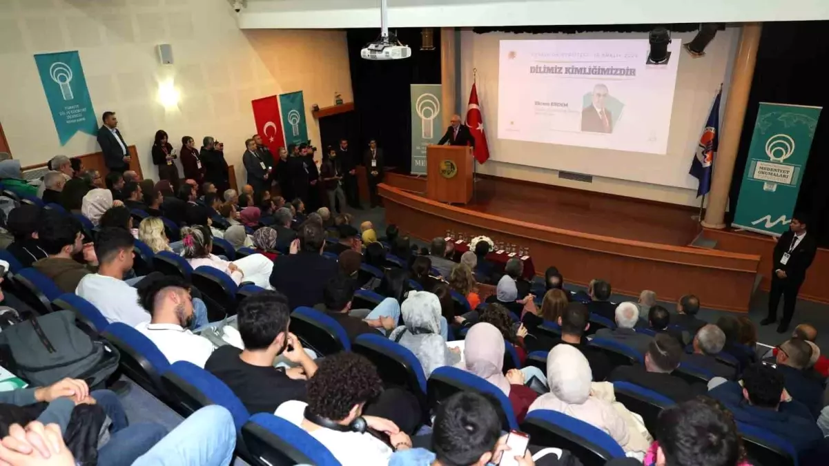 Erdem: "Dil savunması, vatan savunmasıdır"